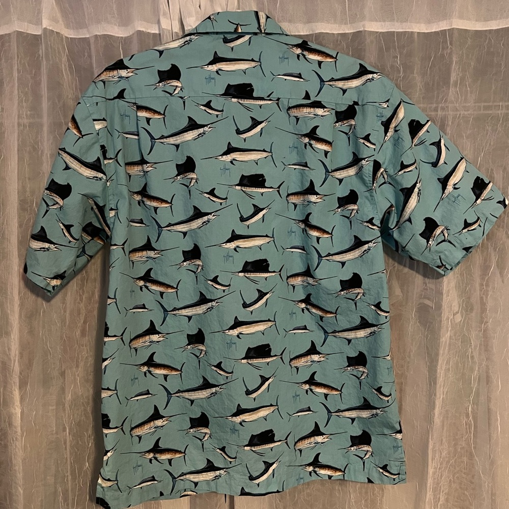 Guy Harvey Marlin/Sailfish Button Down Shirt - image 3